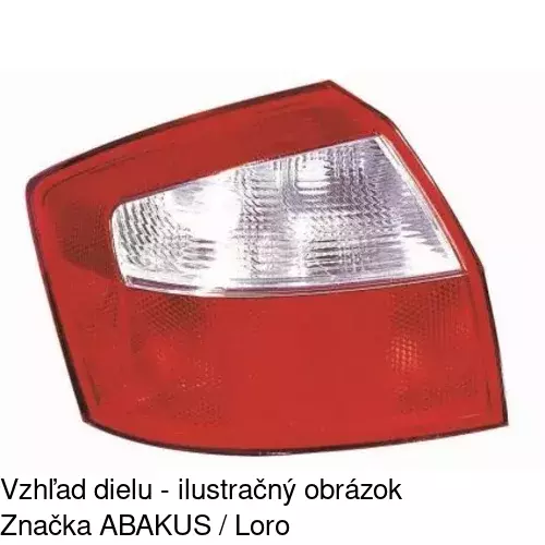 Zadné svetlo 1334871E /POLCAR/ - obr. 4