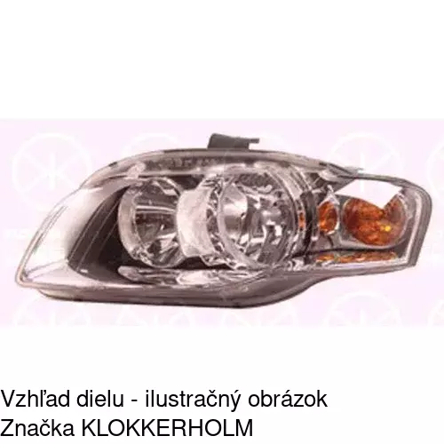 Hlavný reflektor 133509-E /POLCAR/ - obr. 1