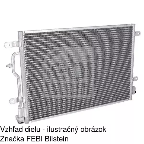 Chladiče klimatizácie 1335K8C1S /POLCAR/ - obr. 1
