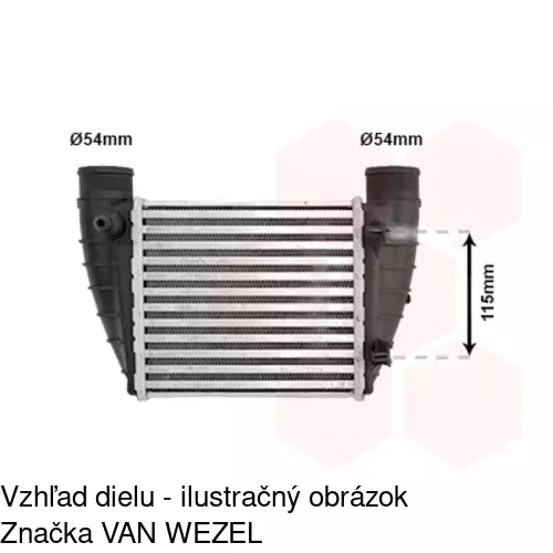 Chladiče vzduchu (Intercoolery) 1336J83X /POLCAR/ - obr. 5