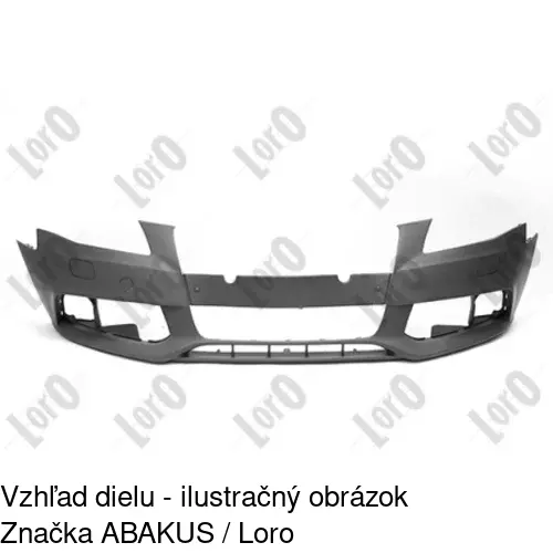 Predný nárazník 133707-2 /POLCAR/ - obr. 2