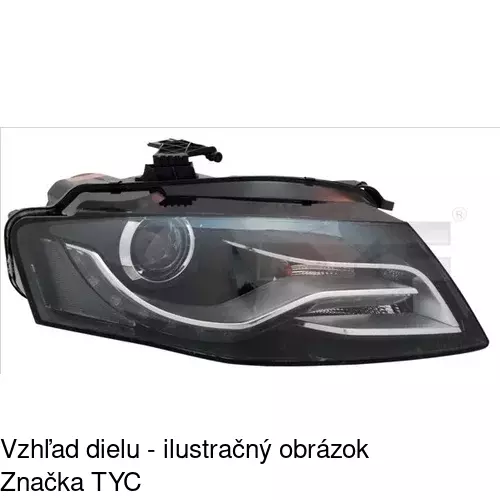 Hlavný reflektor 1337093E /POLCAR/ - obr. 3