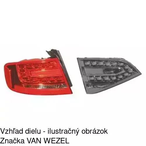 Zadné svetlo 1337877E /POLCAR/ - obr. 3