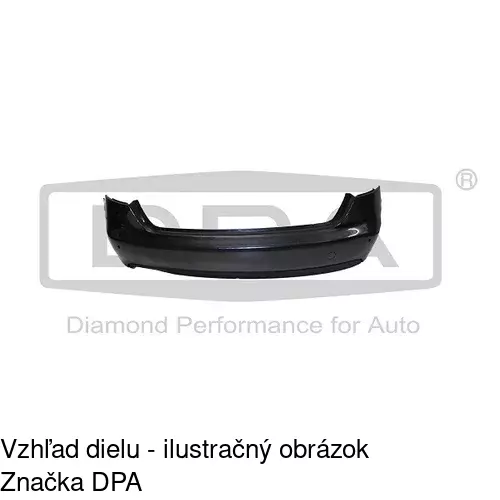 Zadný nárazník 133796 /POLCAR/ - obr. 1