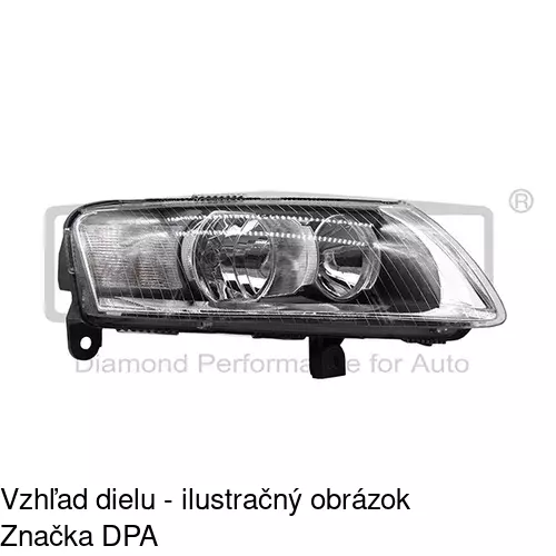Hlavný reflektor 133810-H /POLCAR/ - obr. 4