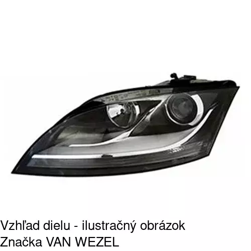 Hlavný reflektor 135109-U /POLCAR/ - obr. 2