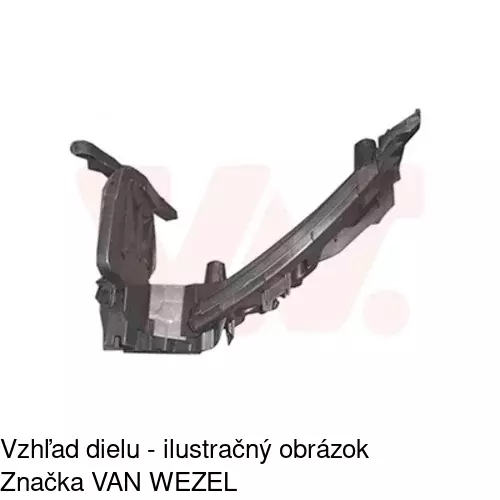 Uchytenie reflektora 136504-7 /POLCAR/ - obr. 2
