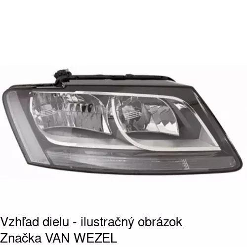 Hlavný reflektor 136510-E /POLCAR/ - obr. 3