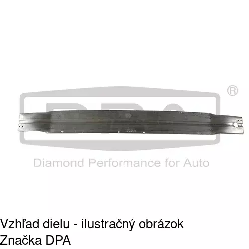 Výstuha nárazníka 13D107-3 /POLCAR/ - obr. 1