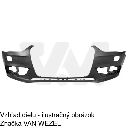 Predný nárazník 13D107-5 /POLCAR/ - obr. 2