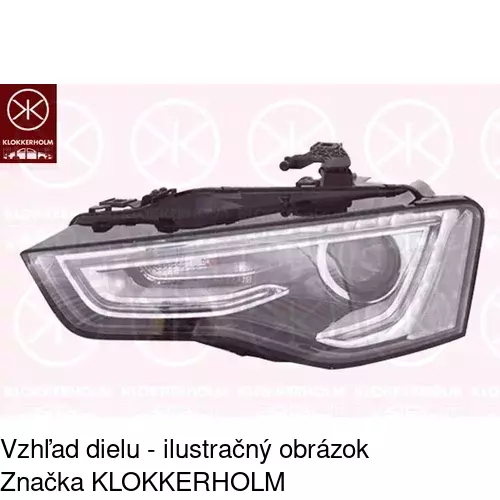 Hlavný reflektor 13S109-U /POLCAR/ - obr. 1