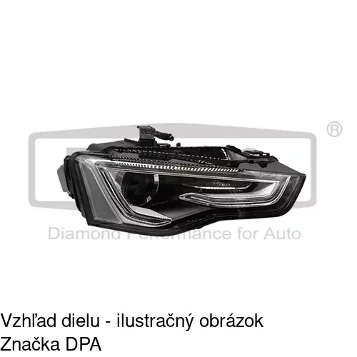 Hlavný reflektor 13S1101U /POLCAR/ - obr. 2