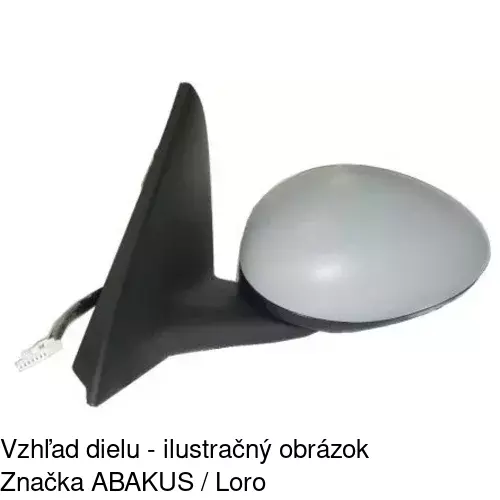 Vonkajšie zrkadlo 1404515E /POLCAR/ - obr. 4