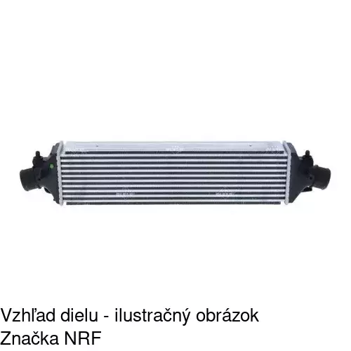 Chladiče vzduchu (Intercoolery) 1421J81X /POLCAR/ - obr. 1