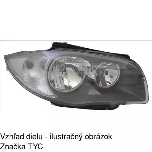 Hlavný reflektor POLCAR 2001096E