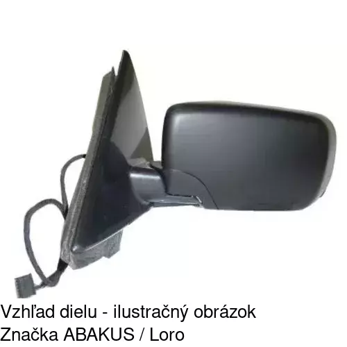 Vonkajšie zrkadlo 2008516E /POLCAR/ - obr. 4