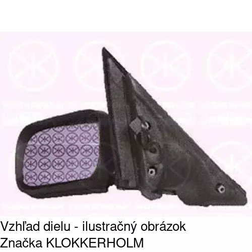 Vonkajšie zrkadlo 2008523E /POLCAR/ - obr. 3