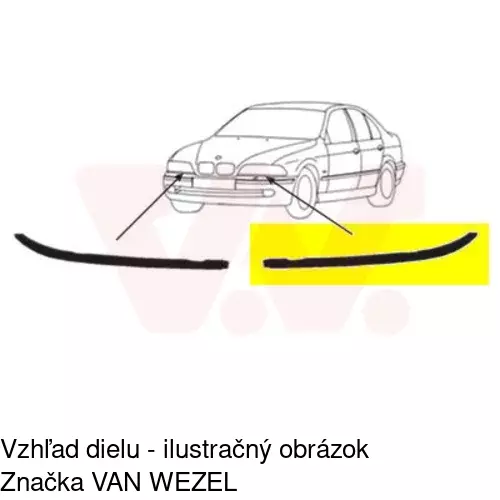 Lišta pod reflektorom 201606-1 /POLCAR/ - obr. 1