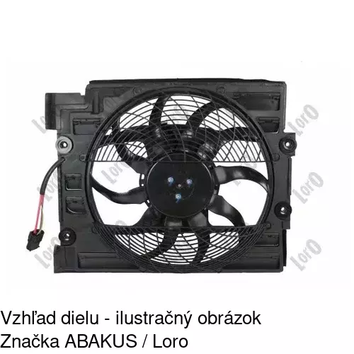Ventilátory chladičov 201623W3 /POLCAR/ - obr. 3