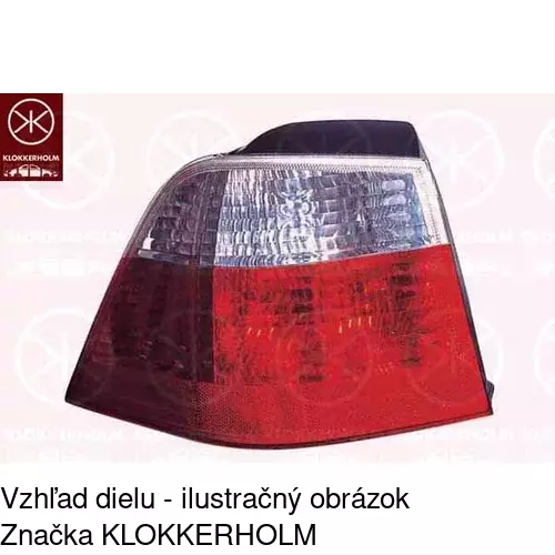 Zadné svetlo 2017884E /POLCAR/ - obr. 1