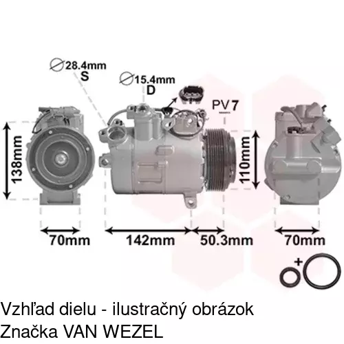 Kompresor AC 2019KS-2 /POLCAR/ - obr. 4