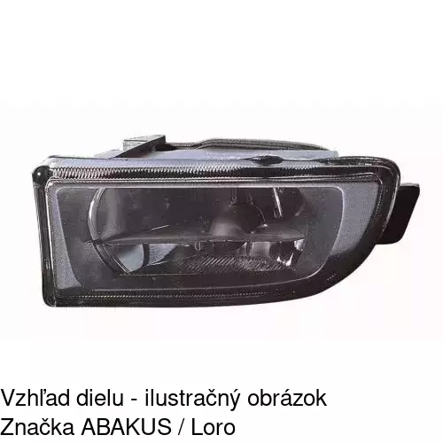 Hmlové svetlo - predné 2022301C /POLCAR/ - obr. 1