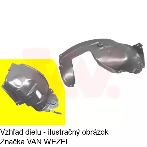 Podblatník (plast) 2041FL3T /POLCAR/ - obr. 1