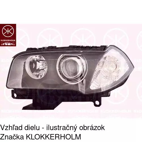 Hlavný reflektor 2055108U /POLCAR/ - obr. 1