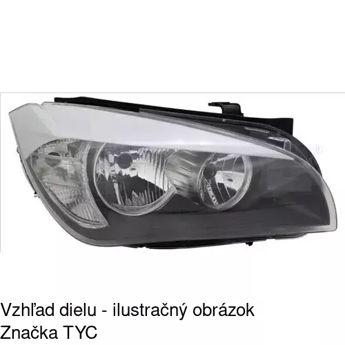 Hlavný reflektor POLCAR 206010-V