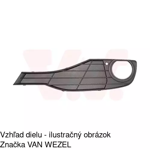Kryt v nárazníku 20D127-3 /POLCAR/ - obr. 1