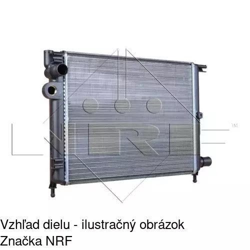Chladiče vody POLCAR 2305083X