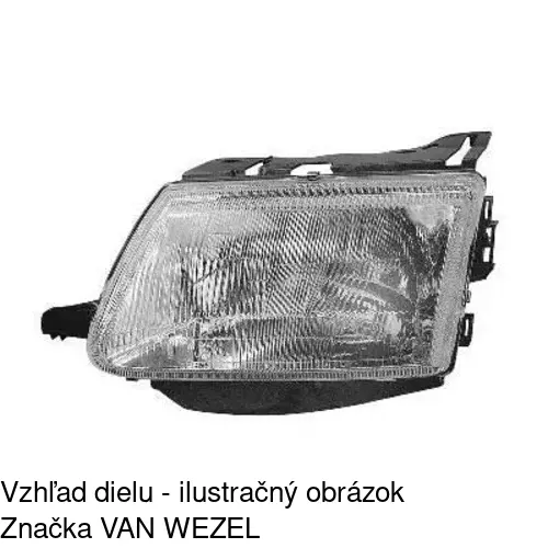 Hlavný reflektor 230609-E /POLCAR/ - obr. 4