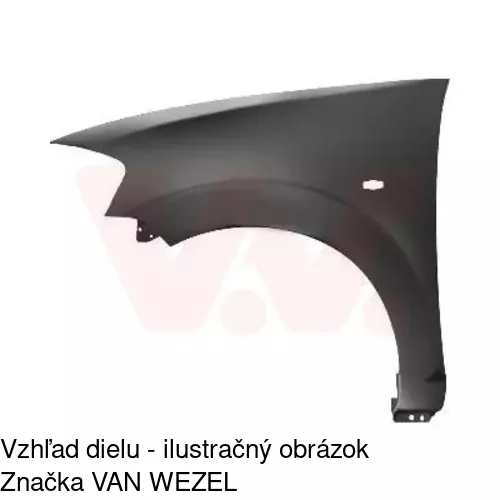 Predný blatník 231502-J /POLCAR/ - obr. 3