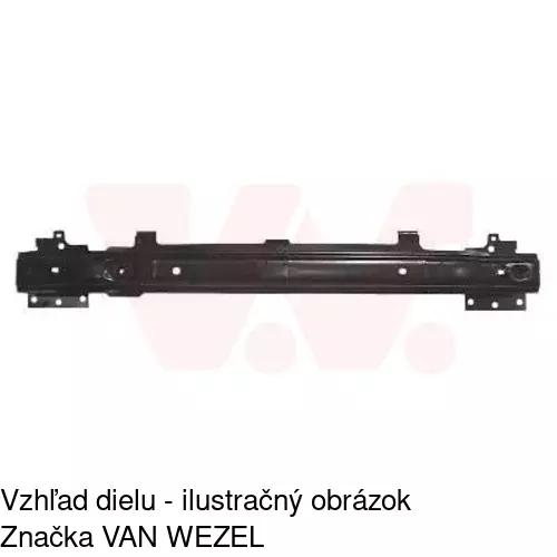 Výstuha nárazníka 231507-3 /POLCAR/ - obr. 1