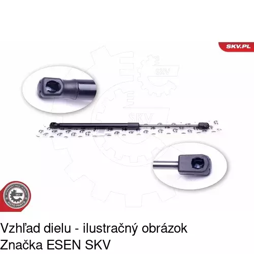 Plynová pružina 2315AB1D /POLCAR/ - obr. 3