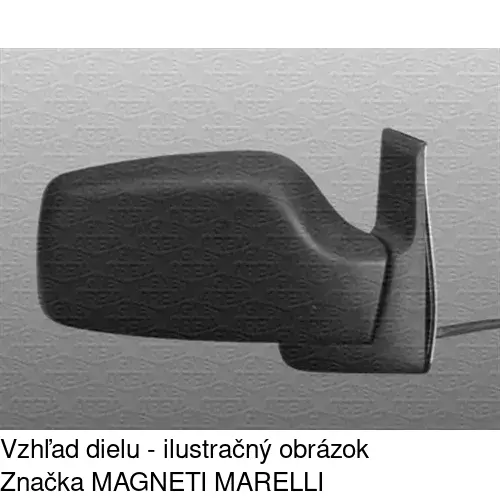 Vonkajšie zrkadlo 2325521E /POLCAR/ - obr. 2