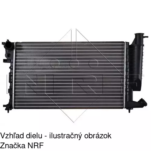 Chladiče vody 232608-2 /POLCAR/ - obr. 2