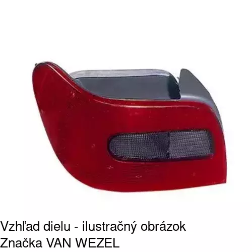 Zadné svetlo 232687-E /POLCAR/ - obr. 2