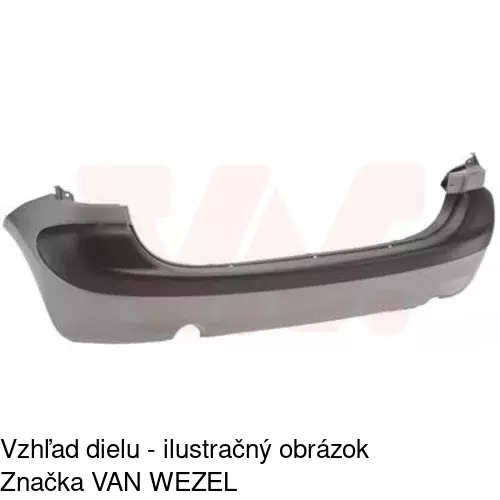 Zadný nárazník 2327961J /POLCAR/ - obr. 1