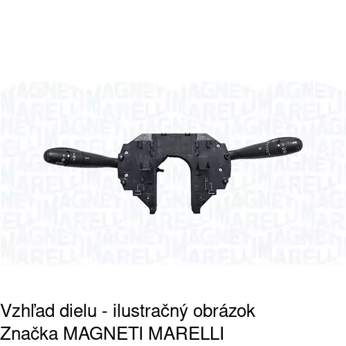 Združený prepínač POLCAR 2329PZ-1