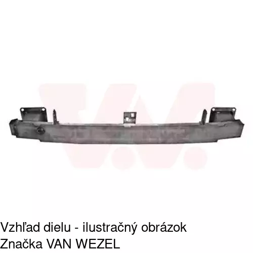 Výstuha nárazníka 233407-3 /POLCAR/ - obr. 1