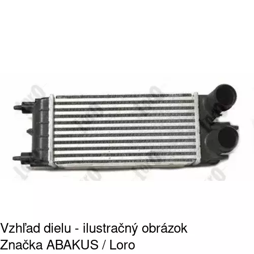 Chladiče vzduchu (Intercoolery) 2334J84X /POLCAR/ - obr. 1