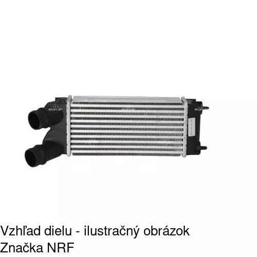Chladiče vzduchu (Intercoolery) 2351J8-2 /POLCAR/ - obr. 2