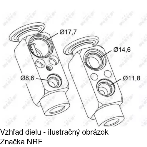 Expanzný ventil 2351KZ-1 /POLCAR/ - obr. 2