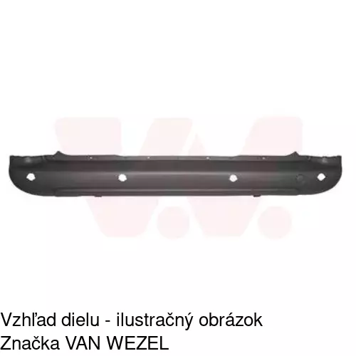 Zadný nárazník 2352962J /POLCAR/ - obr. 1