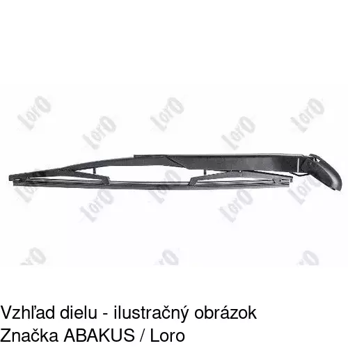Rameno stierača POLCAR 2391RWT2