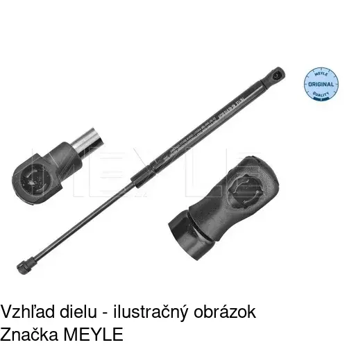 Plynová pružina 23B1AB /POLCAR/ - obr. 2