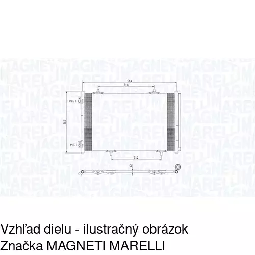 Chladiče klimatizácie POLCAR 23B2K81X