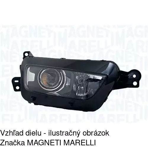 Hlavný reflektor 23M1103U /POLCAR/ - obr. 1