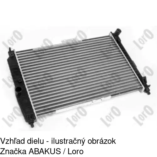 Chladiče vody 250008A3 /POLCAR/ - obr. 5